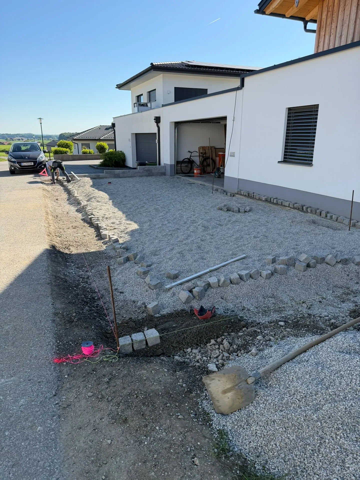 Projekt 2 vor den Arbeiten